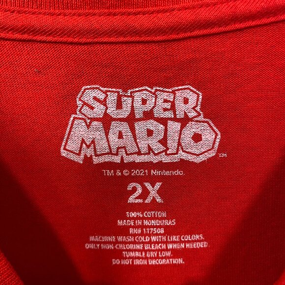 Super Mario Here We Go Characters T-Shirt 2XL - Picture 4 of 4